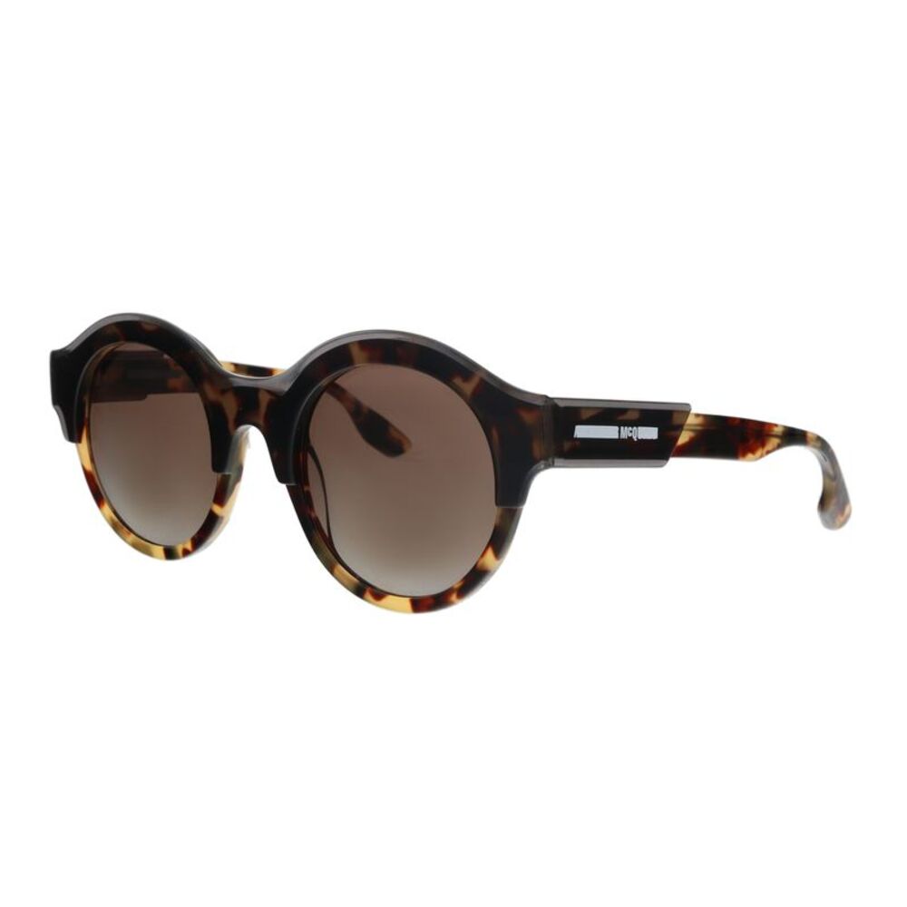 Defective McQ MQ0003S-002 Havana Round Sunglasses